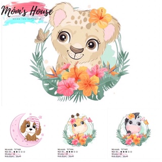 TRANH TÔ MÀU SỐ HOÁ 💕FREESHIP 💕 ĐỘNG VẬT DỄ THƯƠNG KT 30*40