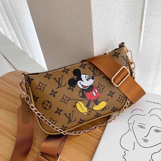 Túi đeo chéo LV Mickey
