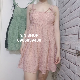 Váy xoè tiểu thư có mút chất QC siêu đẹp