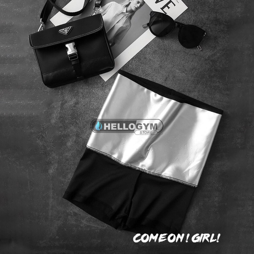 (SIÊU SALE) Quần Legging Nữ Sinh Nhiệt, Đổ Mồ Hôi, Giảm Mỡ Bụng _ Hỗ Trợ Giảm Cân (Cỡ Ngắn/Đùi)