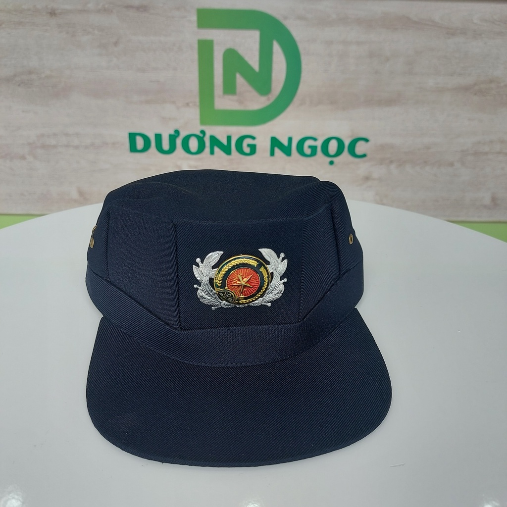 Nón Bảo Vệ Mũ Vệ Sĩ Kèm Sao Và Cành Tùng Theo Thông Tư 08 Loại Mềm