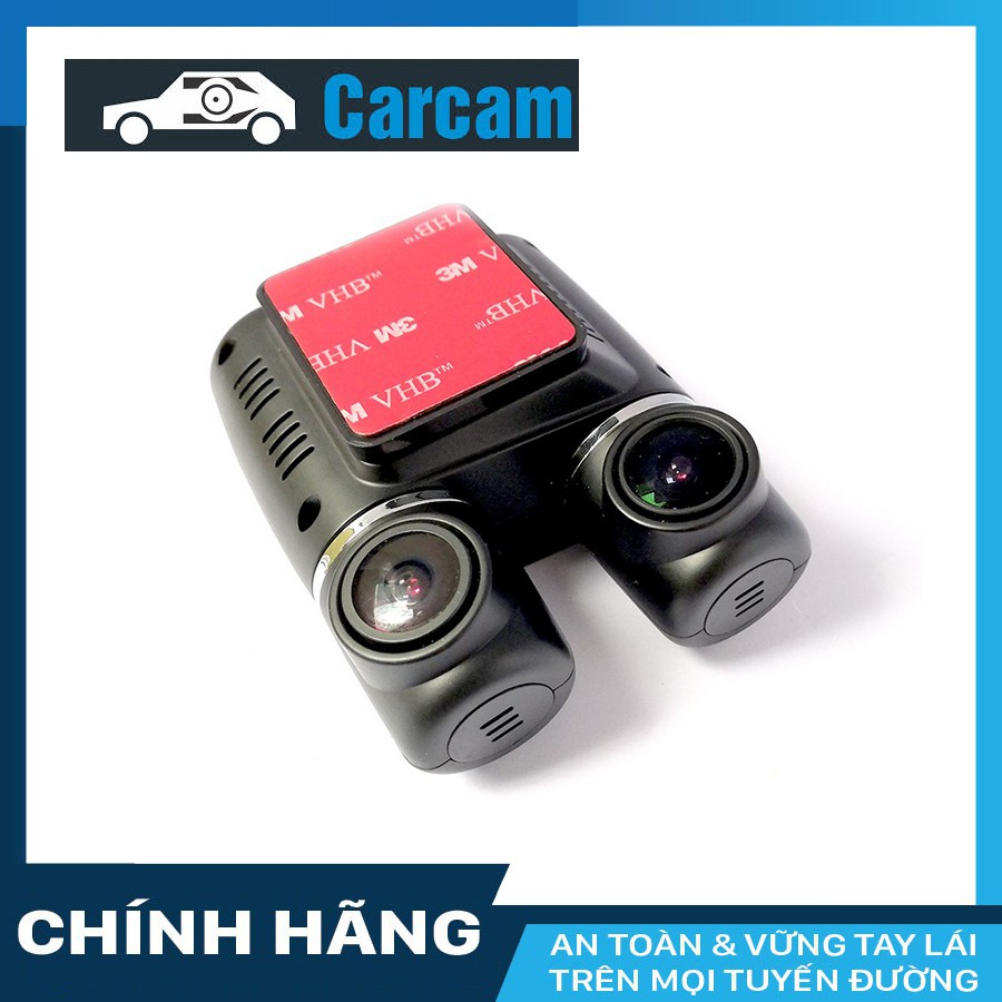 Camera hành trình Taxi Carcam chuyên dùng cho xe Grab và Taxi + thẻ nhớ 16/32GB Class 10 - hàng chính hãng