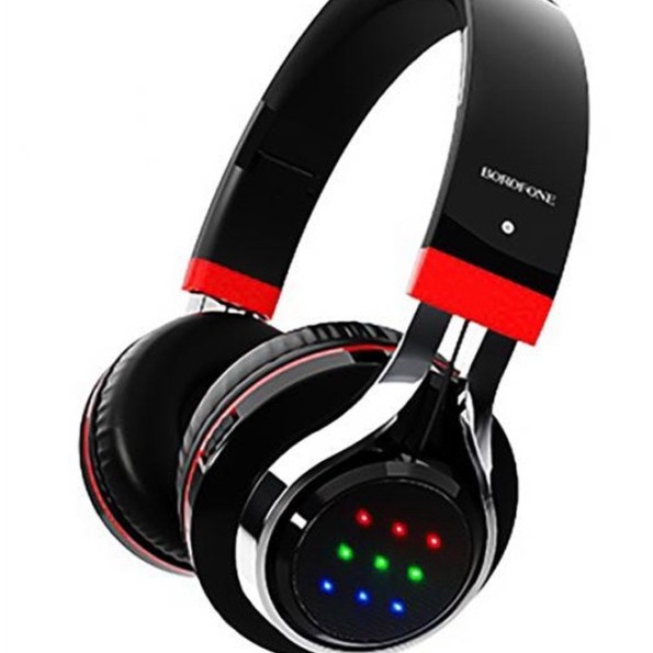 CHÍNH HÃNG TAI NGHE CHÙM CHỤP TAI BLUETOOTH BO8 BOROFONE tai chụp có khe cắm thẻ nhớ, giao màu ngẫu nhiên