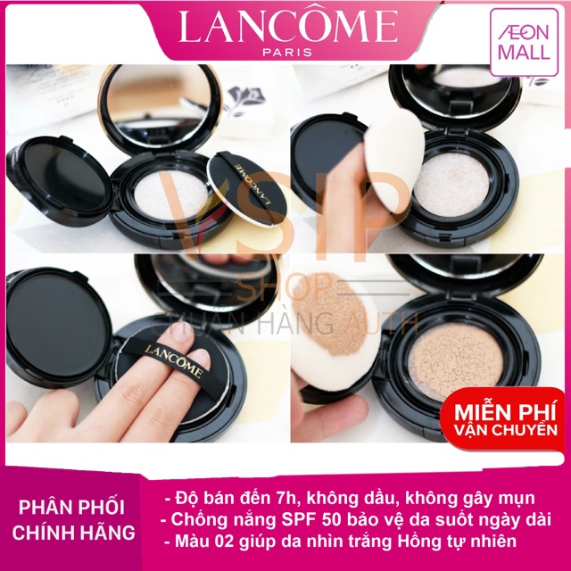 [Tem chính hãng] Phấn nước Lancome Teint Idole Ultra Cushion Longwear SPF 50 PA+++