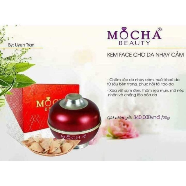 Kem Face Dành Cho Da Nhạy Cảm Mocha