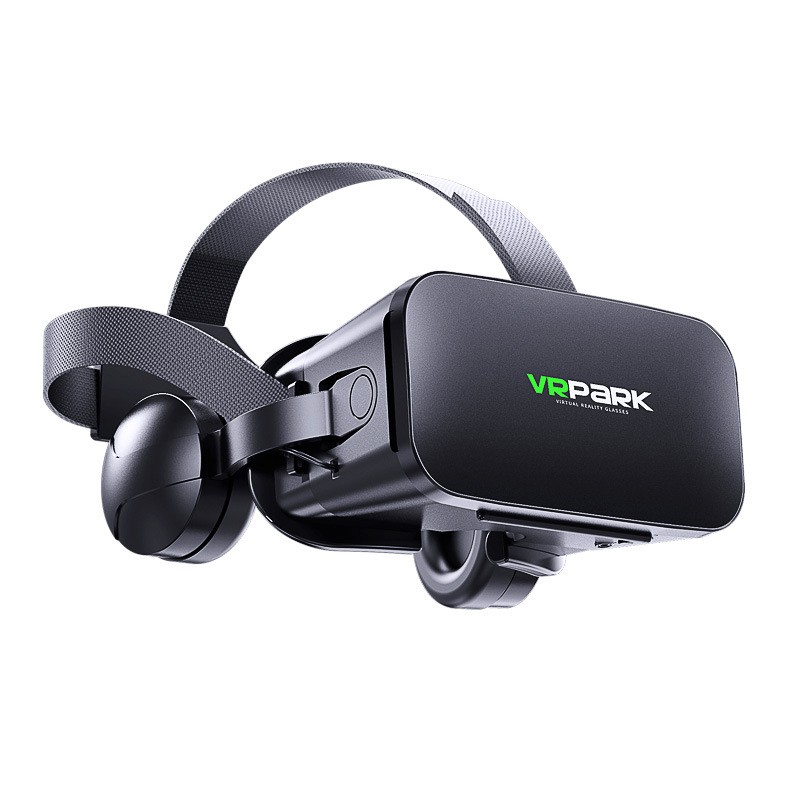 VRPARK J20 3D VR Glasses Virtual Reality Glasses for 4.7- 6.7 Smart Phone iPhone Android Games Stereo with Headset Controllers