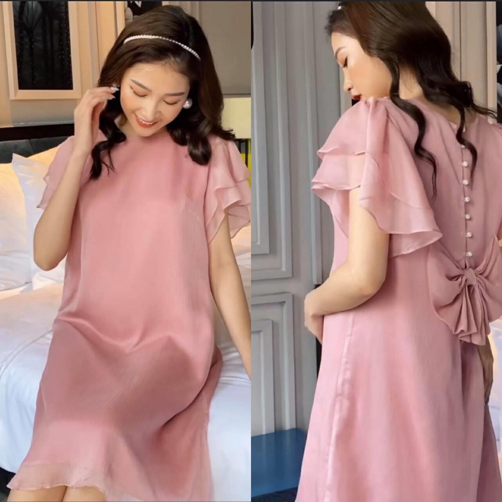 Váy bầu thiết kế thời trang Aidenshop đầm bầu công sở