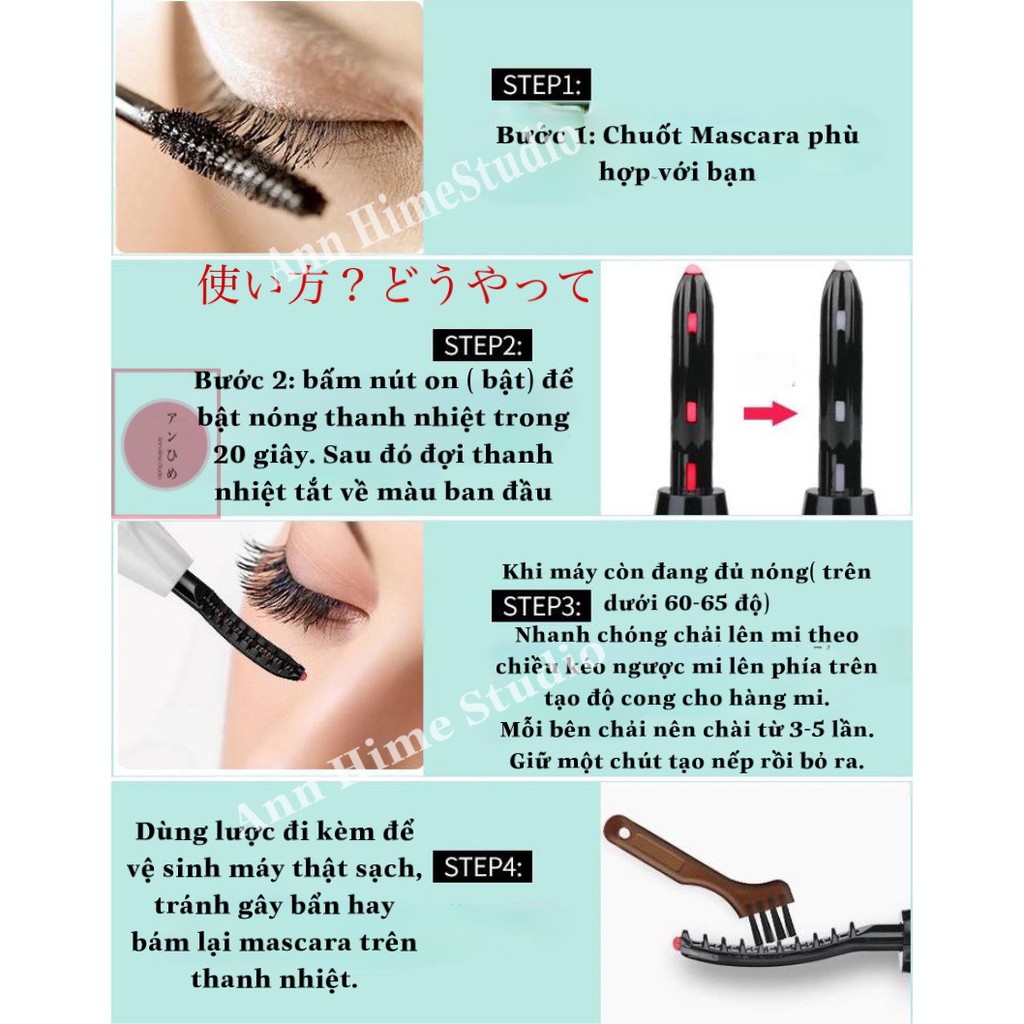 MÁY UỐN MI NHIỆT CÔNG NGHỆ NHẬT BẢN MỚI NHẤT 2021/ máy uốn mi bằng nhiệt nhật bản