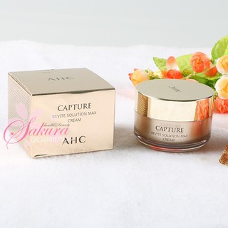 KEM DƯỠNG AHC CAPTURE SOLUTION MAX CREAM KOREA (50ml)