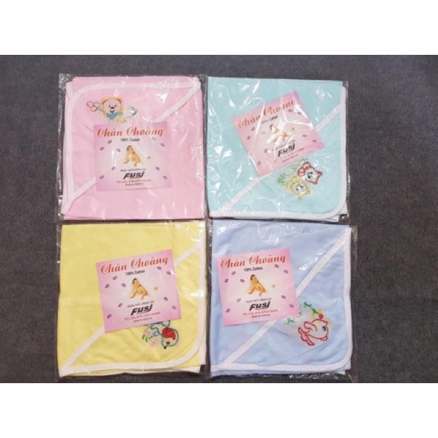 Chăn choàng chăn ủ bé sơ sinh có mũ - C2