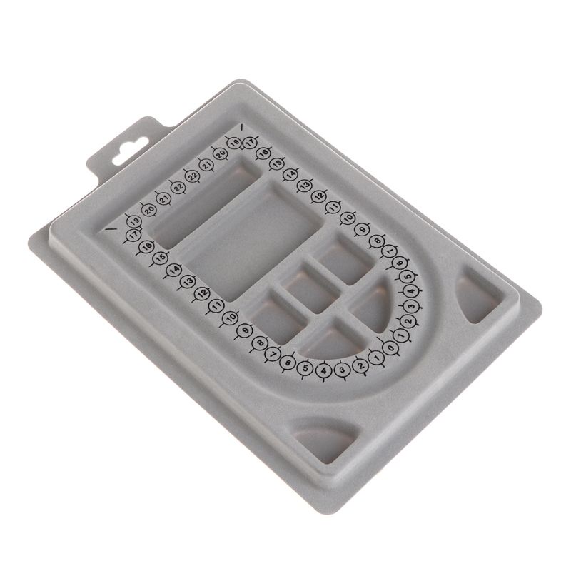 QQ Khay Chia Ngăn Đựng Hạt Làm Trang Sức Thủ Công DIY