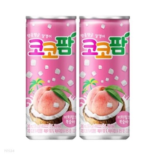 Nước đào thạch dừa Hàn Quốc lon 240ml
