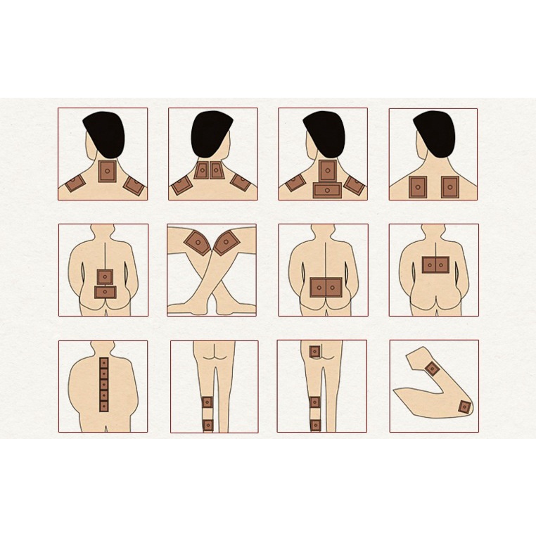 Hộp 8 Miếng Dán Y Học Tây Tạng Giảm Đau Nhức Xương Khớp - Dumi Shop