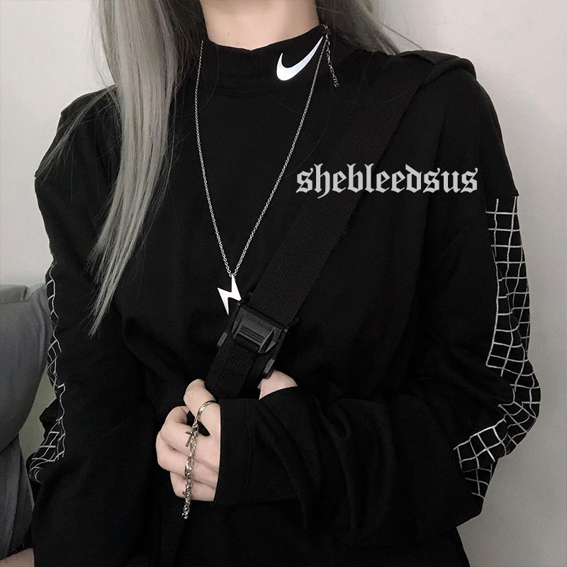 Vòng Cổ Gắn Mặt Hình Sấm Sét Cá Tính Phong Cách Retro