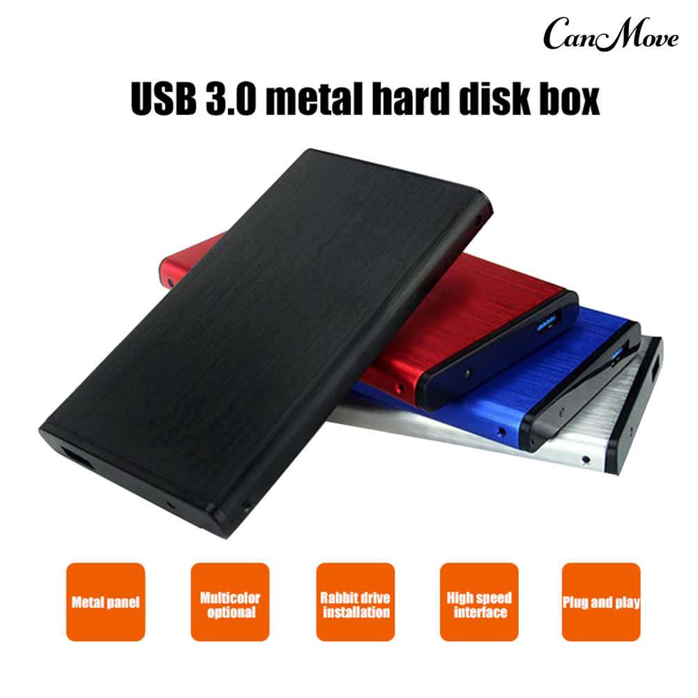 Hộp Đựng Ổ Cứng Ngoài Usb 3.0 5gbps 2.5inch Sata Hdd