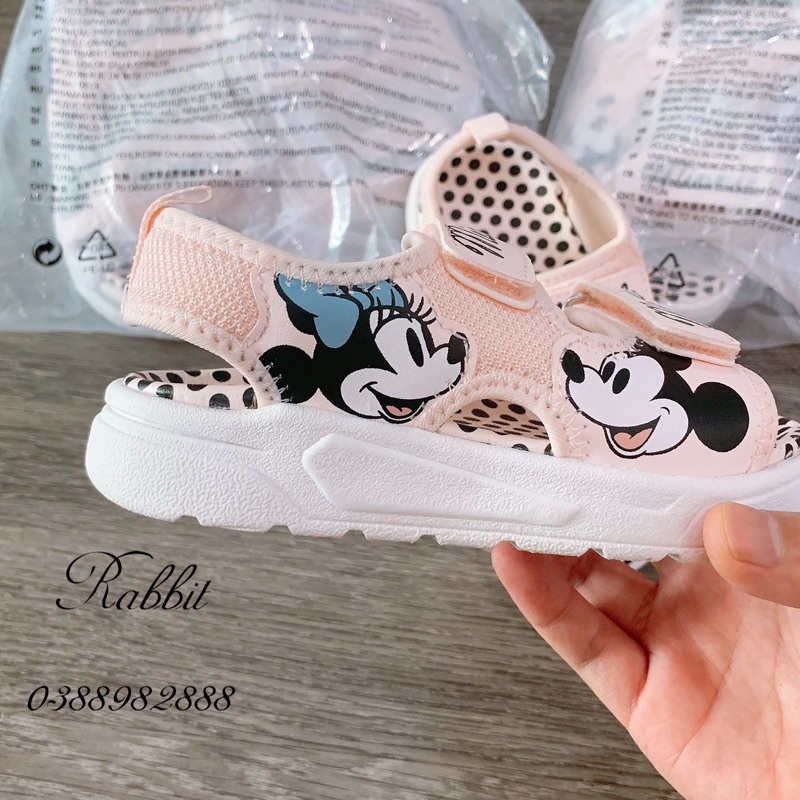 Sandal Minnie chấm bi siêu nhẹ- RABBITSHOP