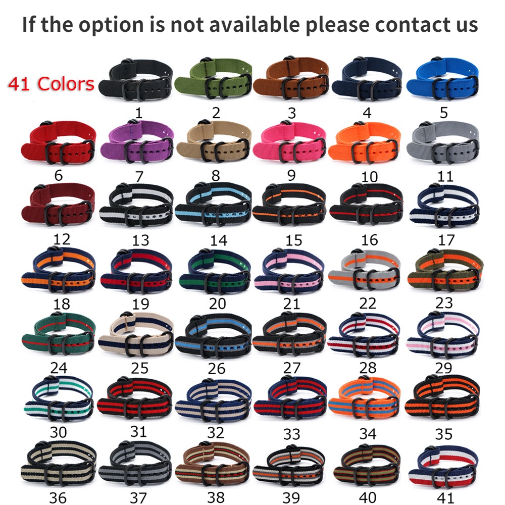 Dây Đeo Đồng Hồ 18mm 20mm 22mm 24mm Chất Lượng Cao