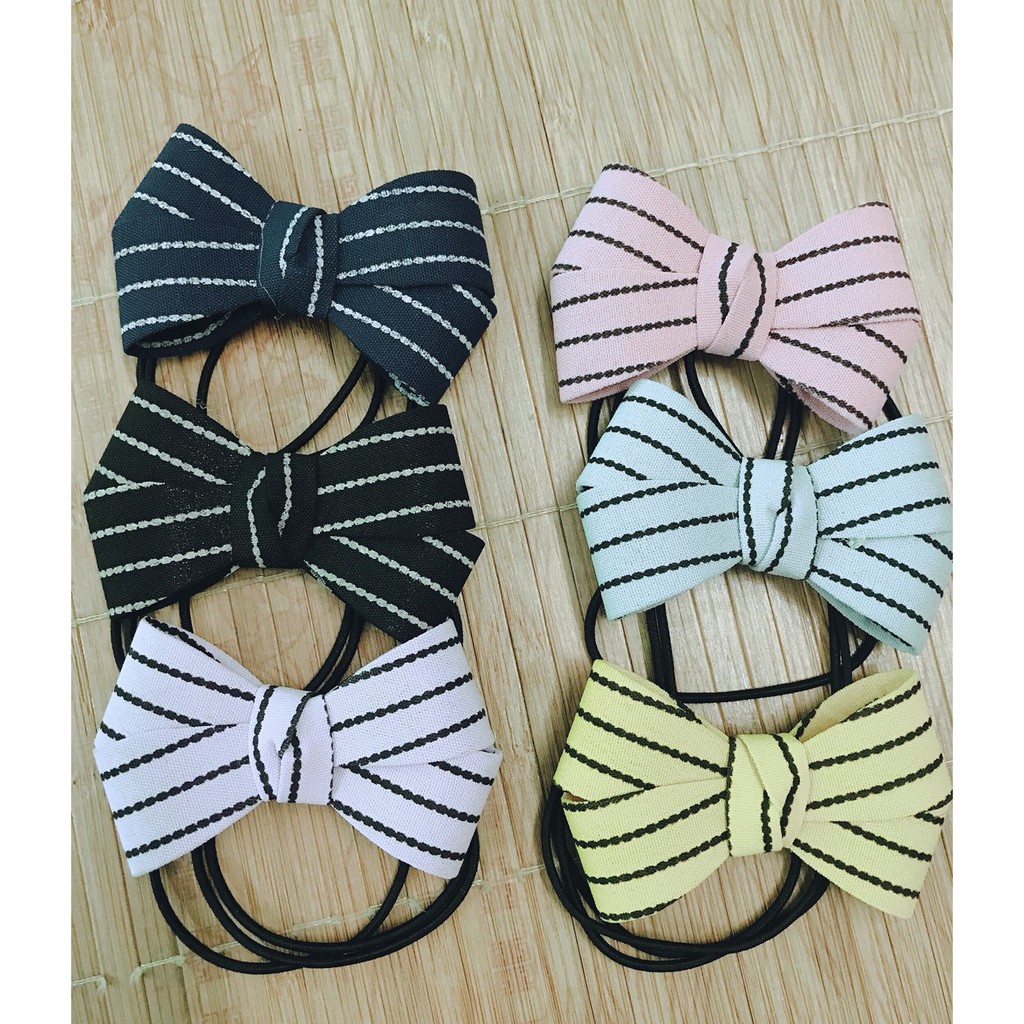 Sỉ 10 dây cột tóc nơ đẹp
