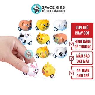 Đồ chơi cho bé Con thú chạy cót ngộ nghĩnh, đồ chơi trẻ em con thú chạy đà giúp bé vận động - SKC2
