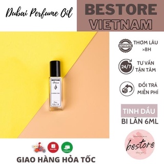 Tinh dầu nước hoa Dubai Bestore chai vuông 6ml - mẫu mới