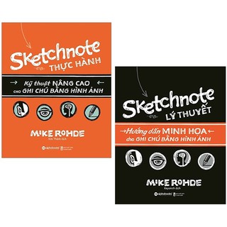 Sách - Combo Sketchnote Lý Thuyết và Sketchnote Thực Hành
