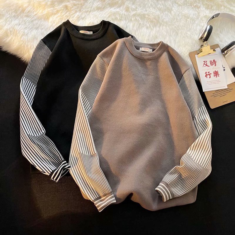 Áo Len Nam Unisex Dài Tay Đẹp Thời Trang Nam Cao Cấp