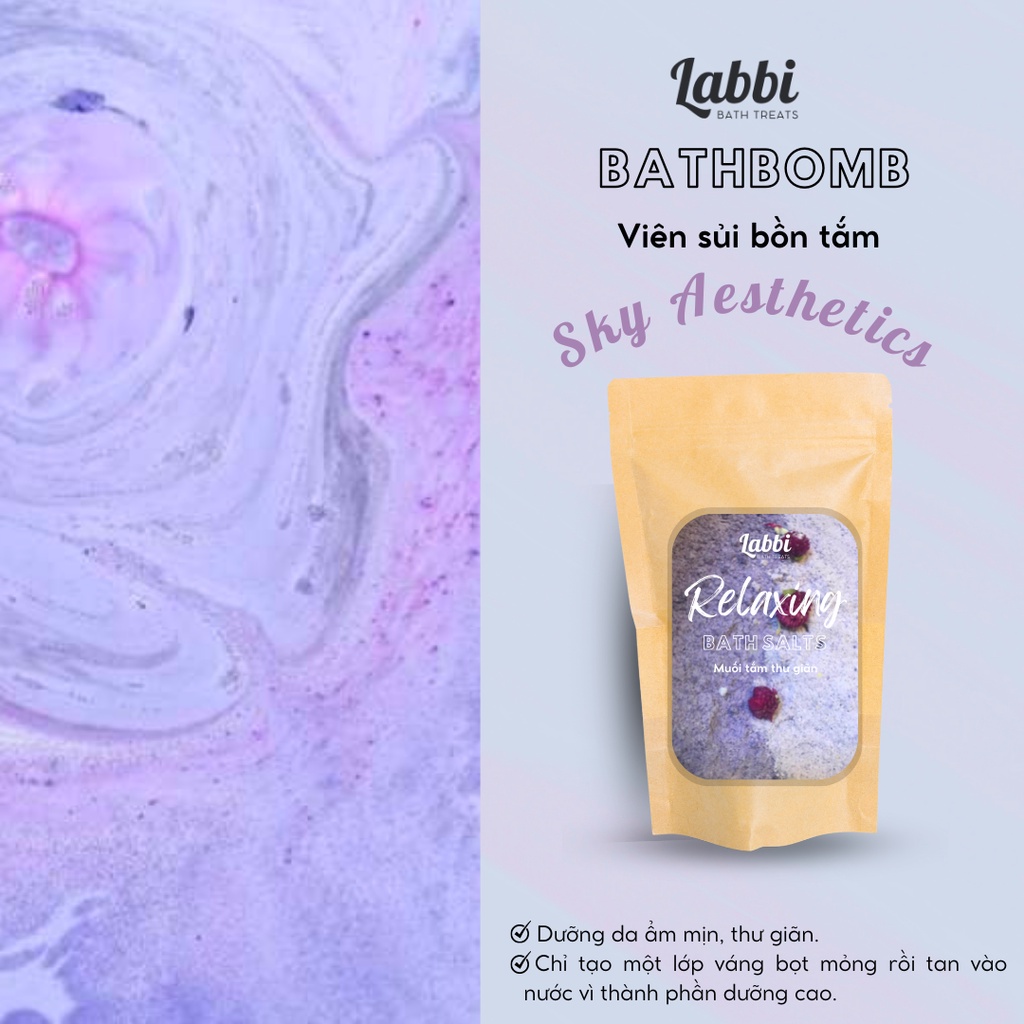 SKY AESTHETICS [Labbi] Relaxing Bath Salt / Muối thư giãn dưỡng da