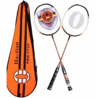 Combo 2 vợt cầu lông 7725 chính hãng tạng kèm bao đựng