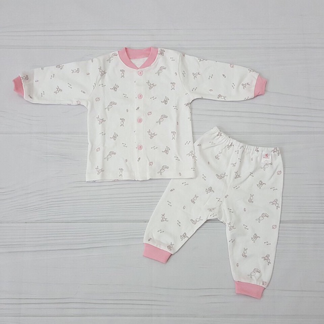 [MIO THU ĐÔNG] Bộ Dài Tay Cài Giữa MioMio Cotton Dày Vừa