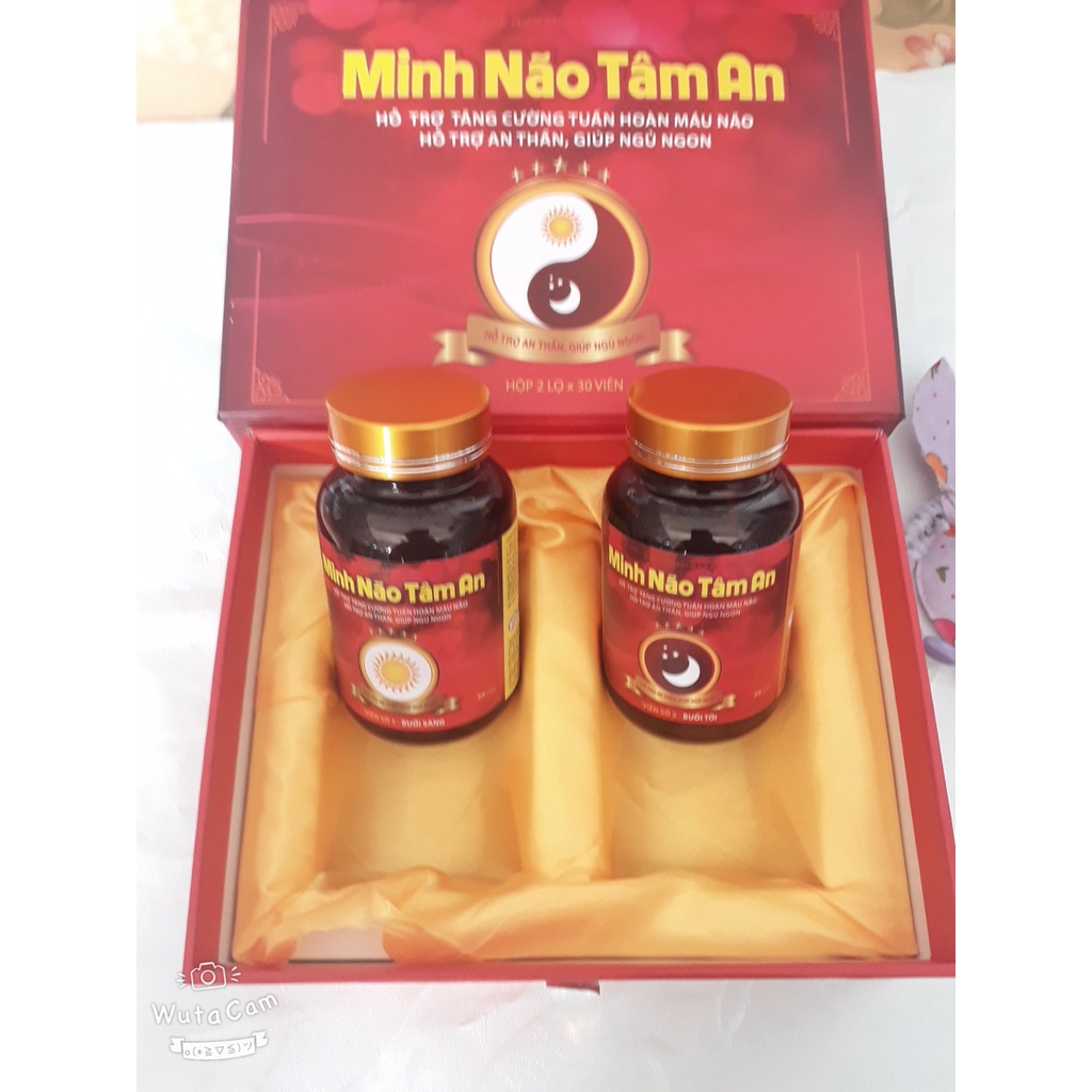 Viên uống bổ não MINH NÃO TÂM AN, giúp hoạt huyết, giảm đau đầu, hoa mắt, chóng mặt, tê bì chân tay và giúp ngủ ngon