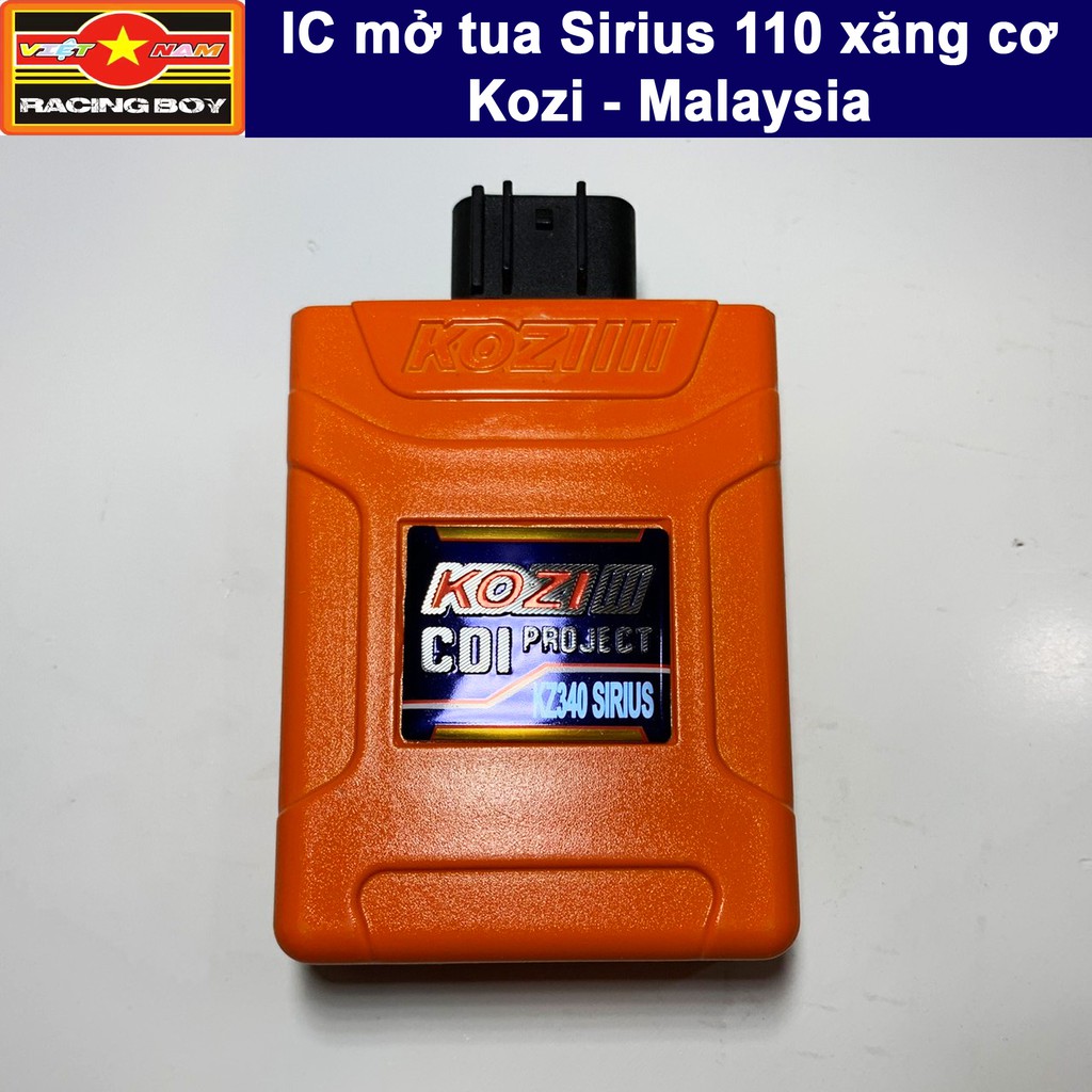 IC Mở tua Sirius 110, Mio 110 - Malaysia