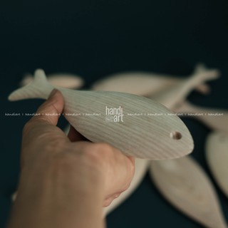 Cá gỗ trang trí, Cá gỗ handmade, sơn, vẽ màu