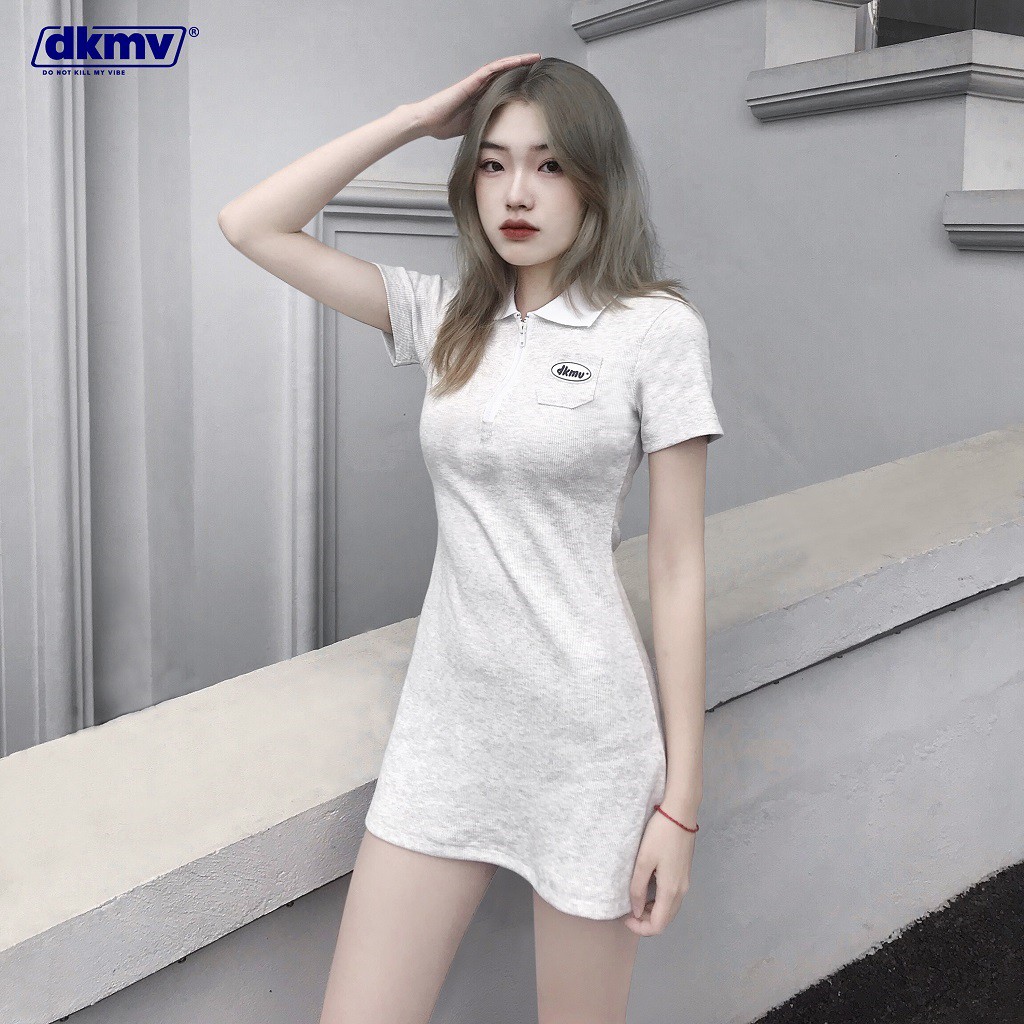 Đầm nữ ôm body polo nhiều màu pastel Don't Kill My Vibe | Dress Mabel | BigBuy360 - bigbuy360.vn