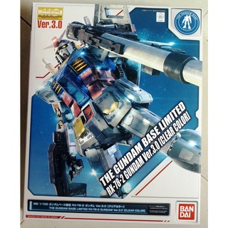 Mô hình lắp ráp The Gundam Base Bandai MG 1/100 RX 78 Gundam Clear Color