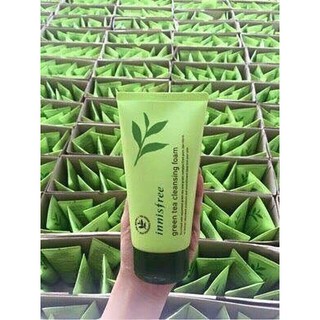 Sửa rửa mặt trà xanh Green Tea Cleansing Foam Innisfree - CHÍNH HÃNg gia 105k