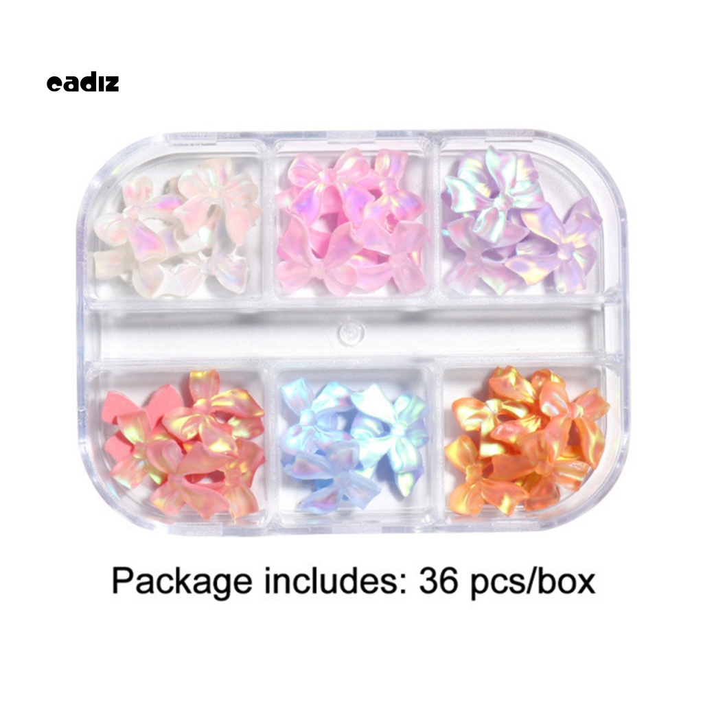 Phụ Kiện Trang Trí Móng Tay Hình Nơ 3D Thân Thiện Với Môi Trường