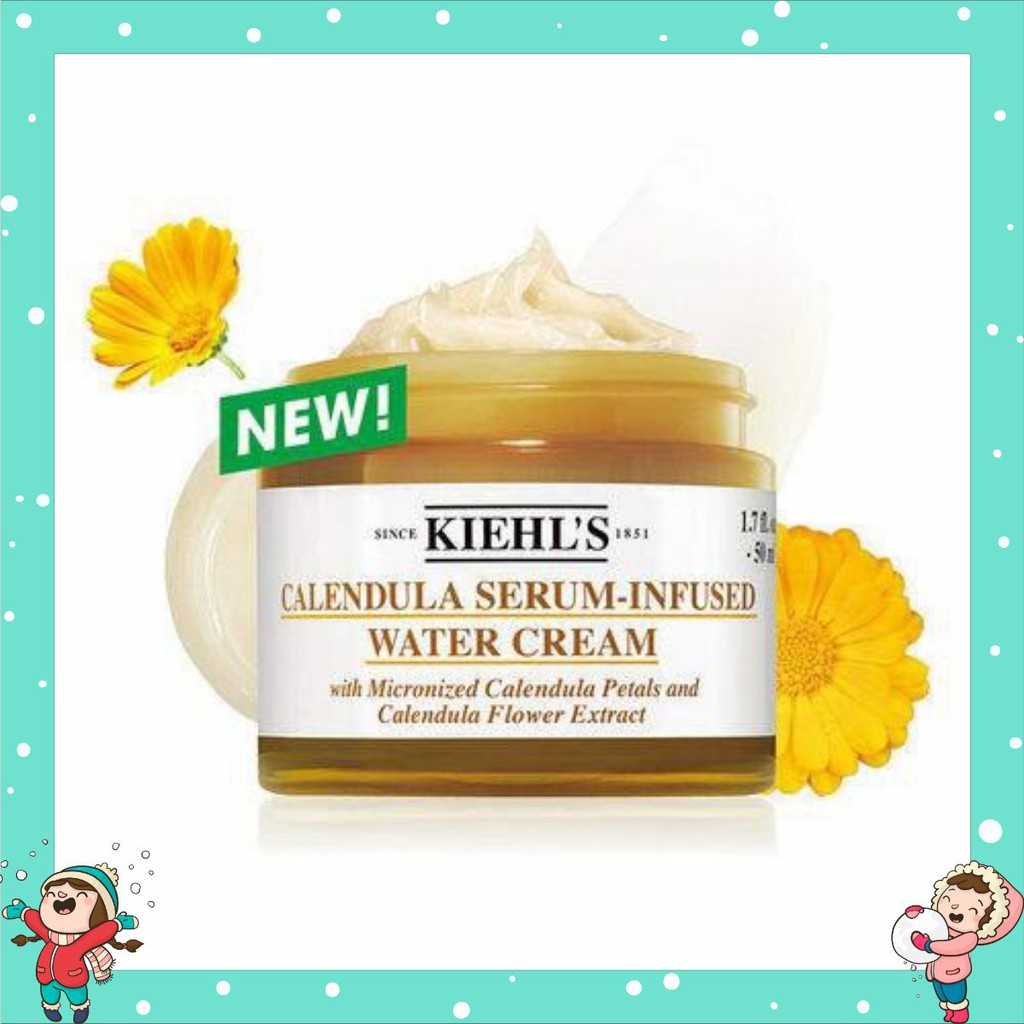 Kem dưỡng Hoa cúc Kiehl's Calendula Serum-Infused Water Cream [SUPER BRAND] | BigBuy360 - bigbuy360.vn