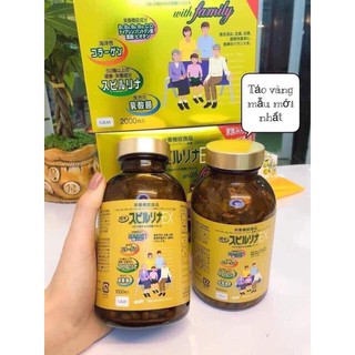 Tảo Xoắn Vàng Spirulina EX Family DIC Nhật Bản 2000 viên