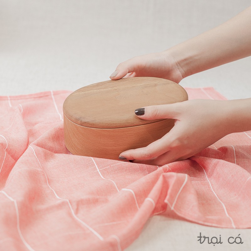 Khăn gói quà kiểu nhật chất vải linen kích thước 37x40cm dùng làm khăn tay khăn mùi xoa khăn buộc cổ