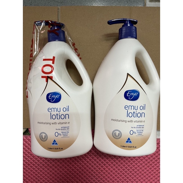 Sữa dưỡng ẩm Enya Emu Oil Lotion 1 Litre .Hàng Úc