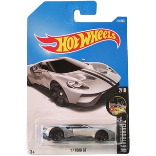 Xe mô hinh hot wheels ‘17 ford gt basic, bạc hiếm
