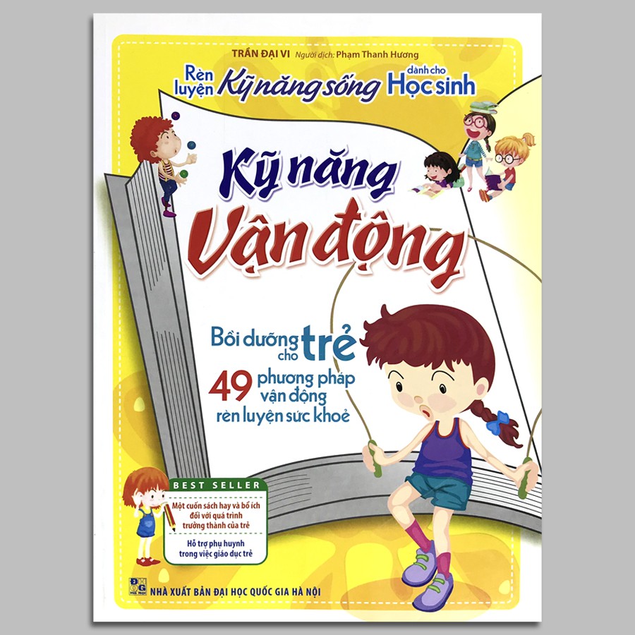 Sách - Rèn Luyện Kỹ Năng Sống Dành Cho Học Sinh - Kỹ Năng Vận Động (ML)