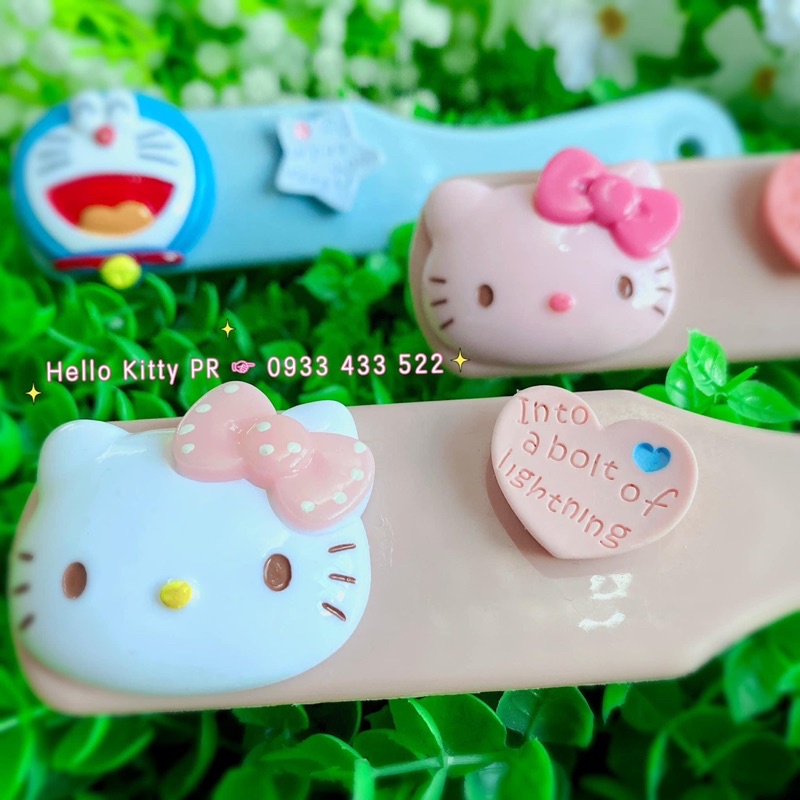 Bàn chải mini Hello Kitty Doremon Doraemon