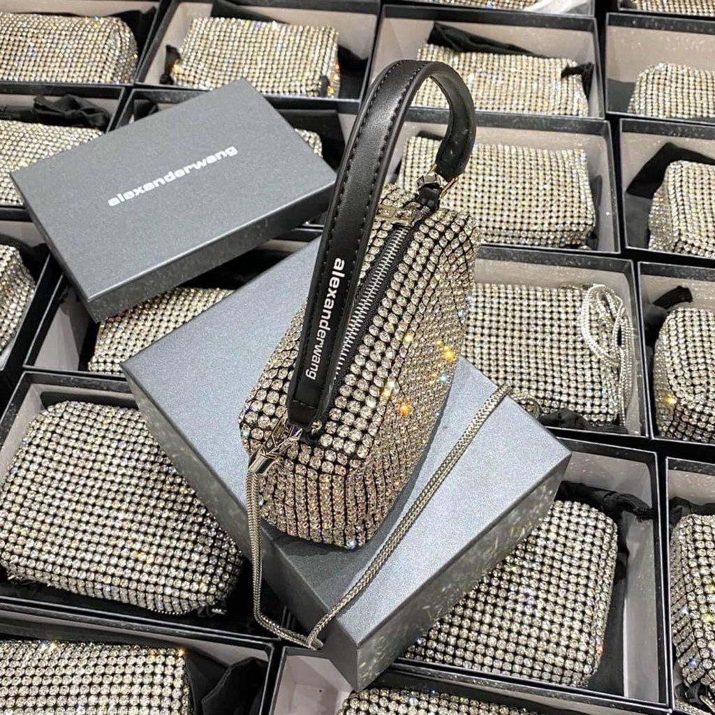 Túi đá vuông bling bling