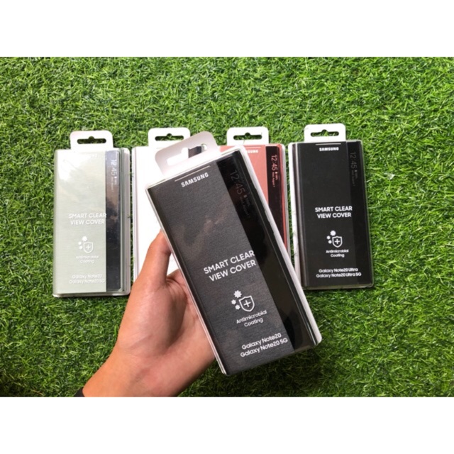 ⚡️CHÍNH HÃNG⚡️Bao da Samsung Note 20Ultra 5G Smart Clear View