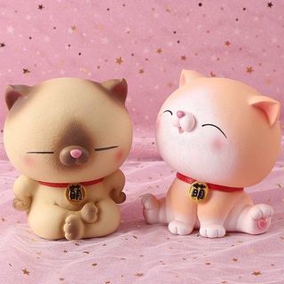 Ống Heo Tiết Kiệm Hình Mèo Dễ Thương Xinh Xắn