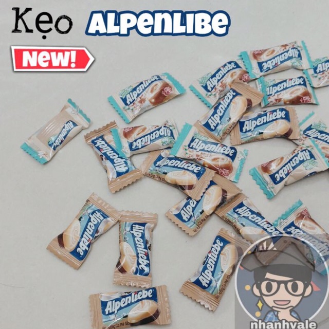 [Combo 50 viên] Kẹo Alpenlibe  Hồng trà sữa