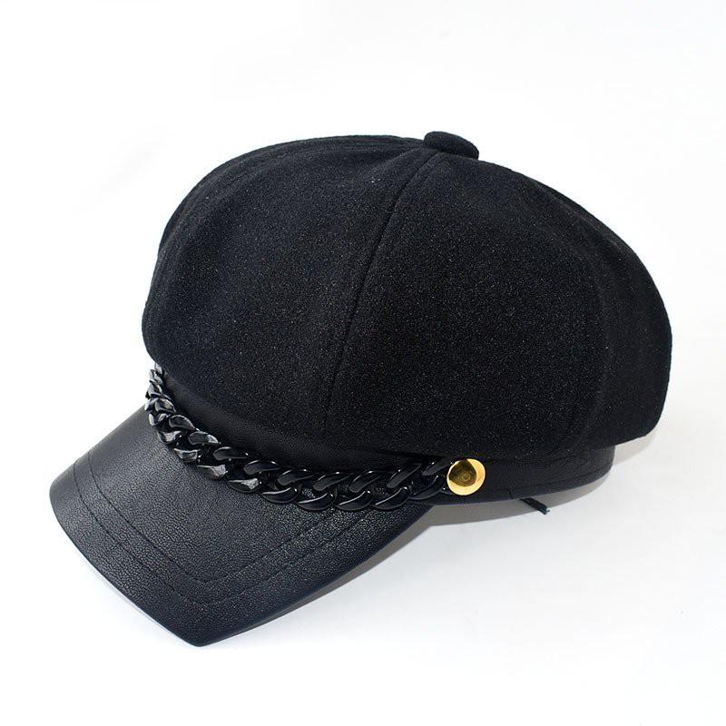 Mũ Nồi Thủy Thủ Nữ Beret Baker Thu Đông Thoáng Mát Phong Cách Hàn Quốc