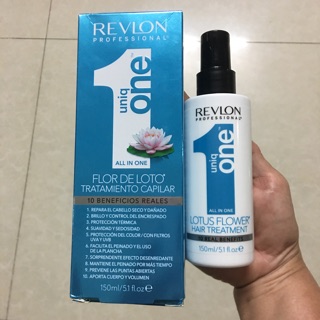 REVLON PROFESSINAL DƯỠNG TÓC 10 TRONG 1 UNIQ ONE 150ML HƯƠNG HOA SEN