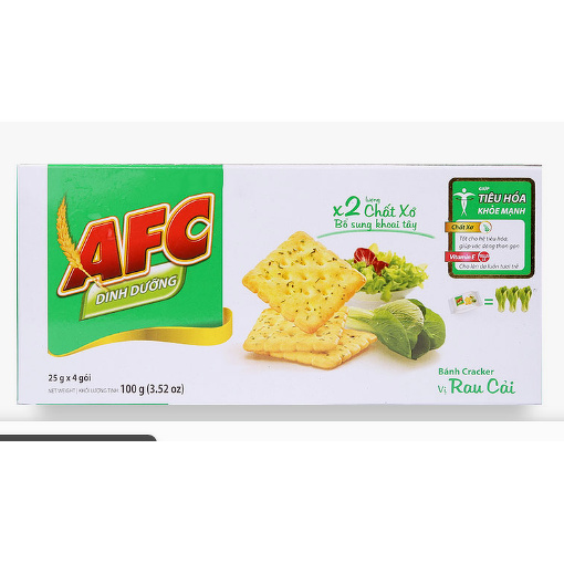 Bánh Afc Rau Cải 100G